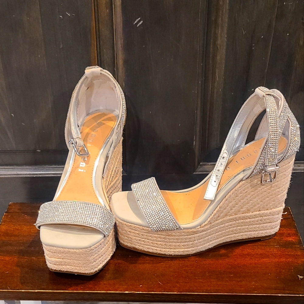 Gianni Bini Sparkle Wedges